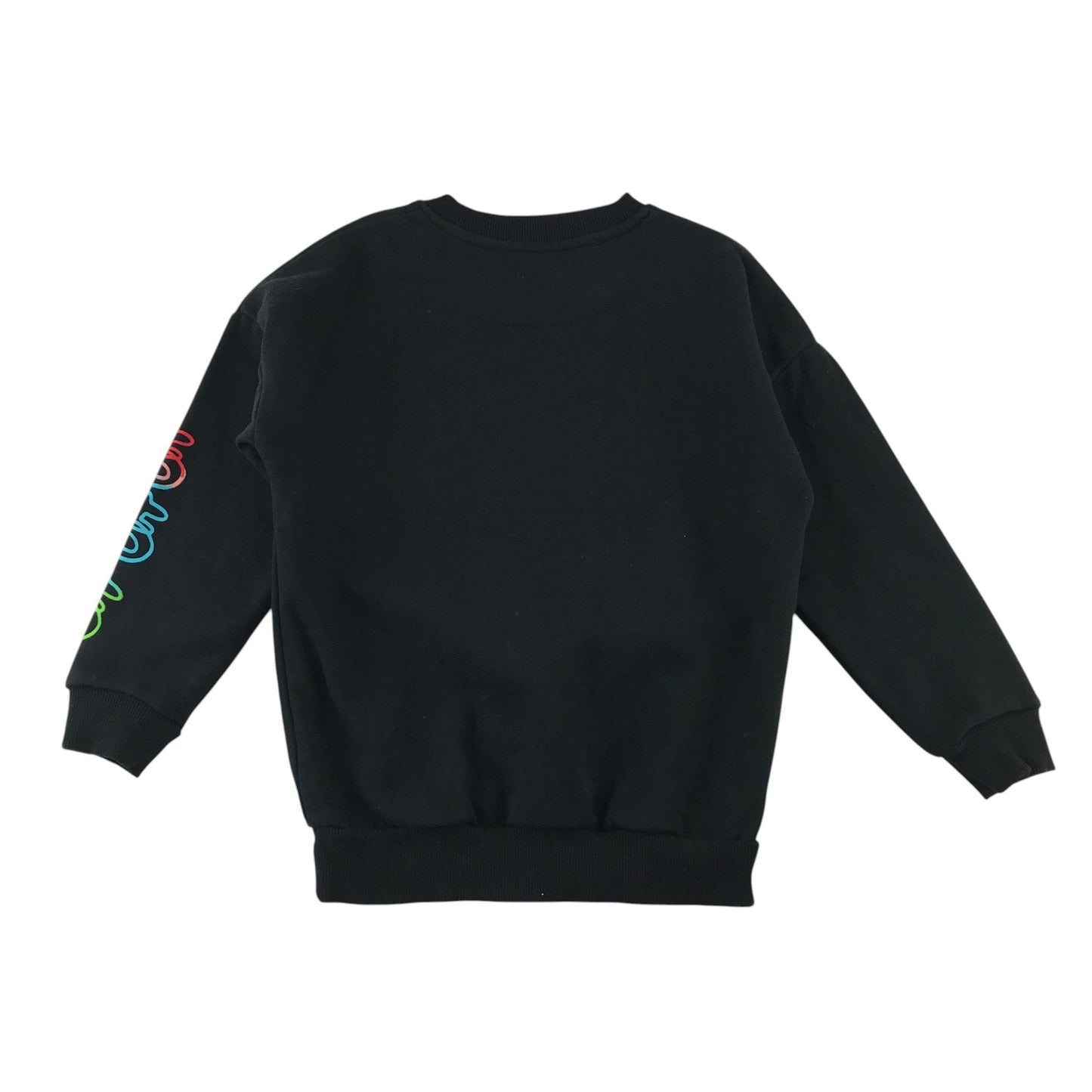 Nutmeg 6-7 years black sweater skull print cotton polyester