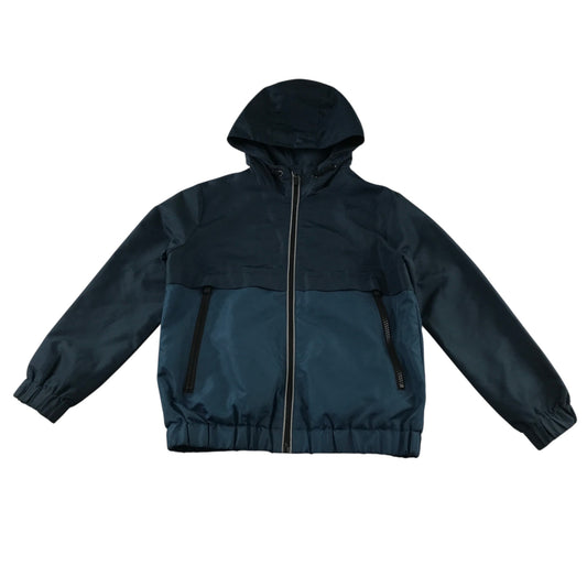 Nutmeg 6-7 years blue light hooded jacket polyester