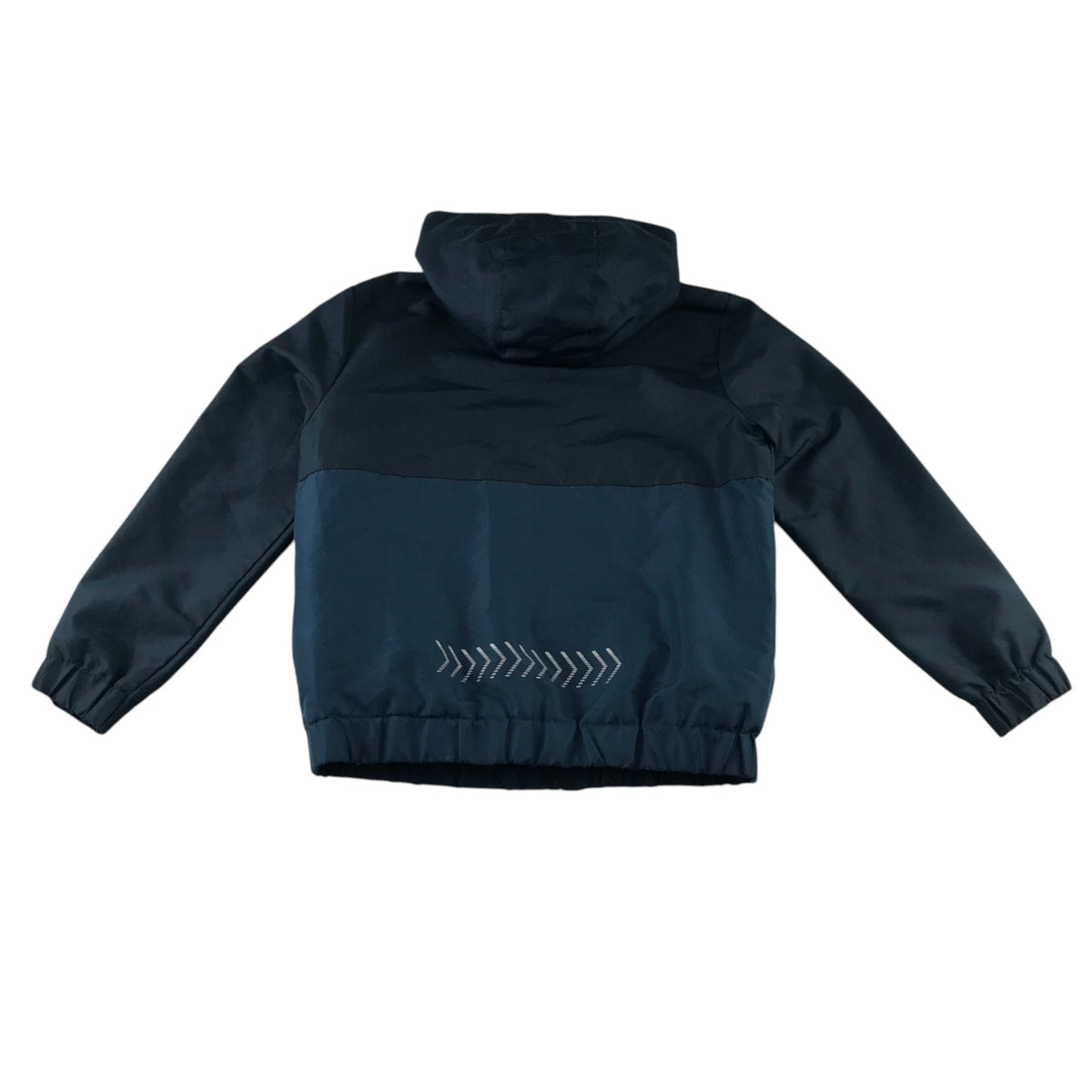 Nutmeg 6-7 years blue light hooded jacket polyester