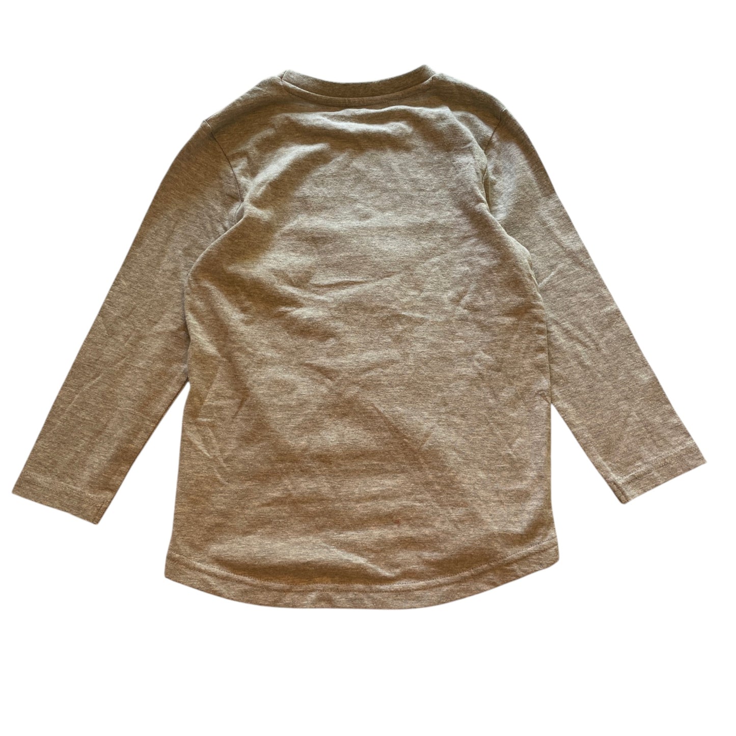 Nutmeg 5-6 years grey interactive Christmas t-shirt cotton polyester