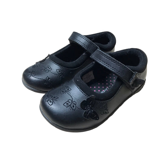 George Black Butterfly School Shoes Shoe Size 9 junior