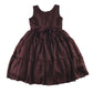Occasion dress 5-7 years burgundy with gemstones