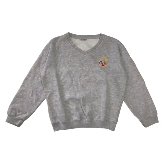 *Our Lady of the Rosary Primary Light Grey V-neck sweatshirt