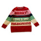Originals 7-8 years multicolour stripy Christmas jumper polyester mix