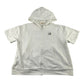 Peanuts 9-10 years white hoodie cotton polyester