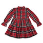 Pep&Co 5-6 years red tartan check dress cotton