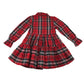 Pep&Co 5-6 years red tartan check dress cotton