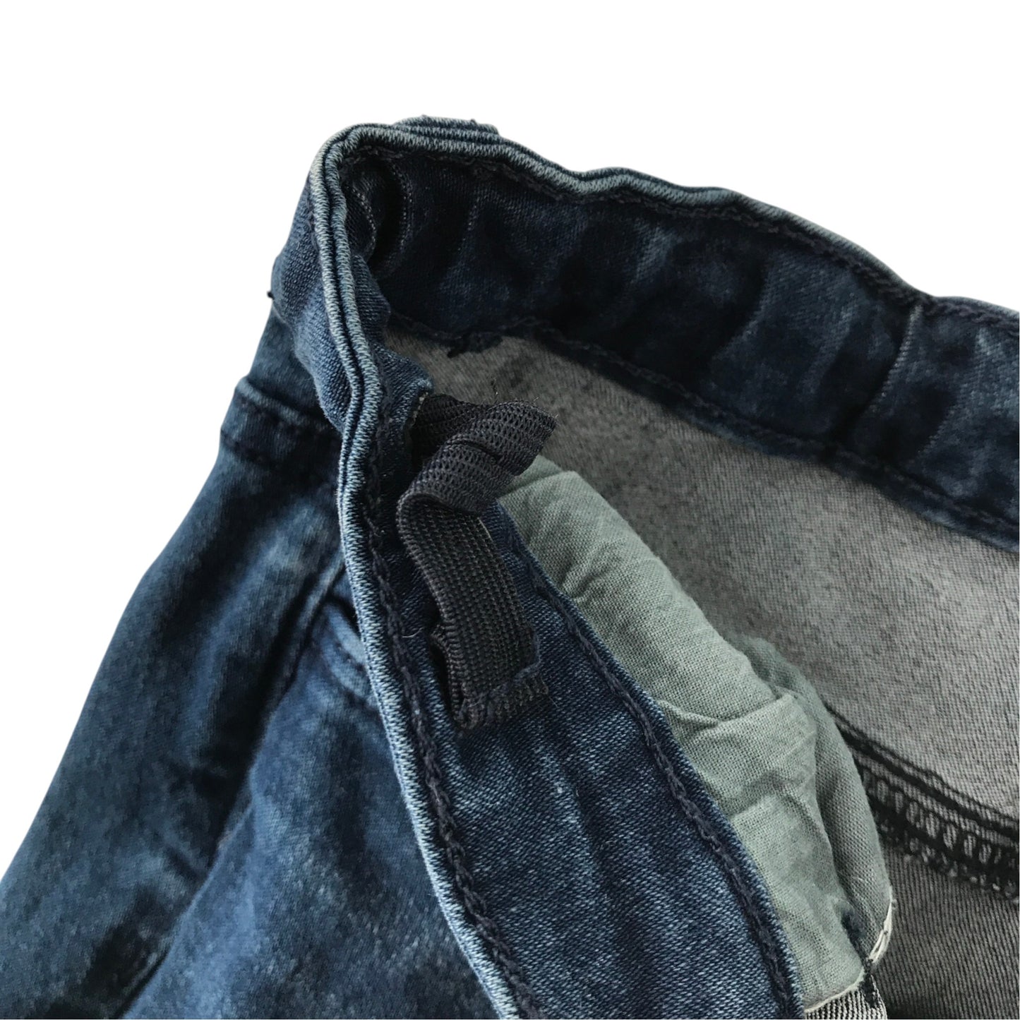 Pep&Co 9-10 years dark blue jeans cotton polyester elastane