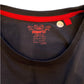 Pepperts! 11-12 years navy blue t-shirt Christmas candy cane cotton