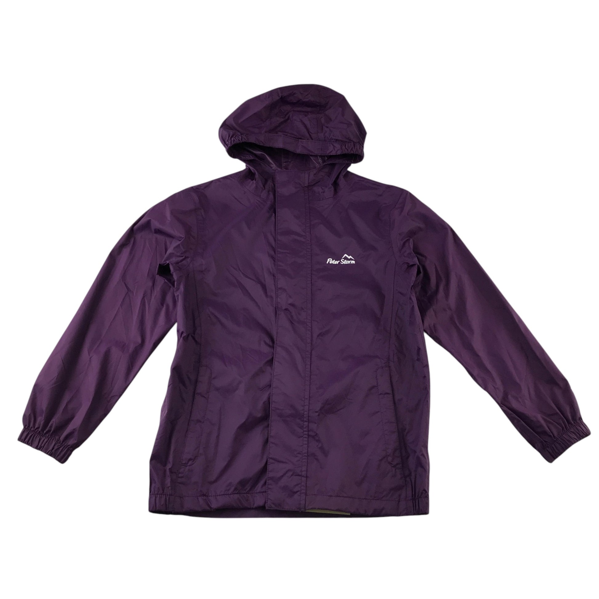 Peter Storm 7-8 years purple showerproof jacket polyamide