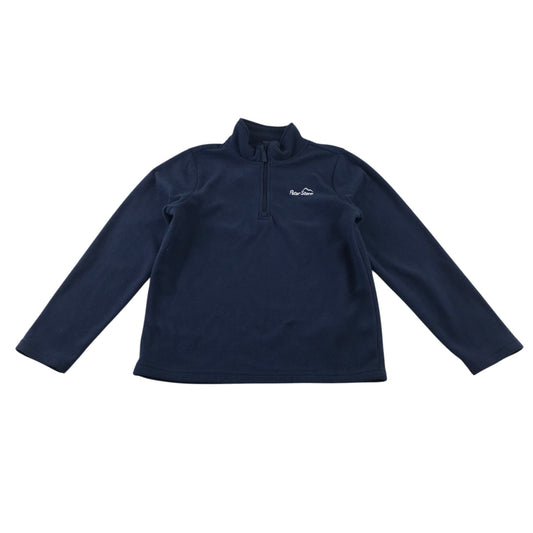 Peter Storm 9-10 years navy quarter zipper fleece