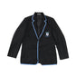*Smithycroft Secondary boys black school Blazer with Blue Rim