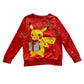 Pokemon 7-8 years red Pikachu Christmas sweater