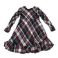 Polarn O. Pyret 5-6 years red tartan check dress organic cotton