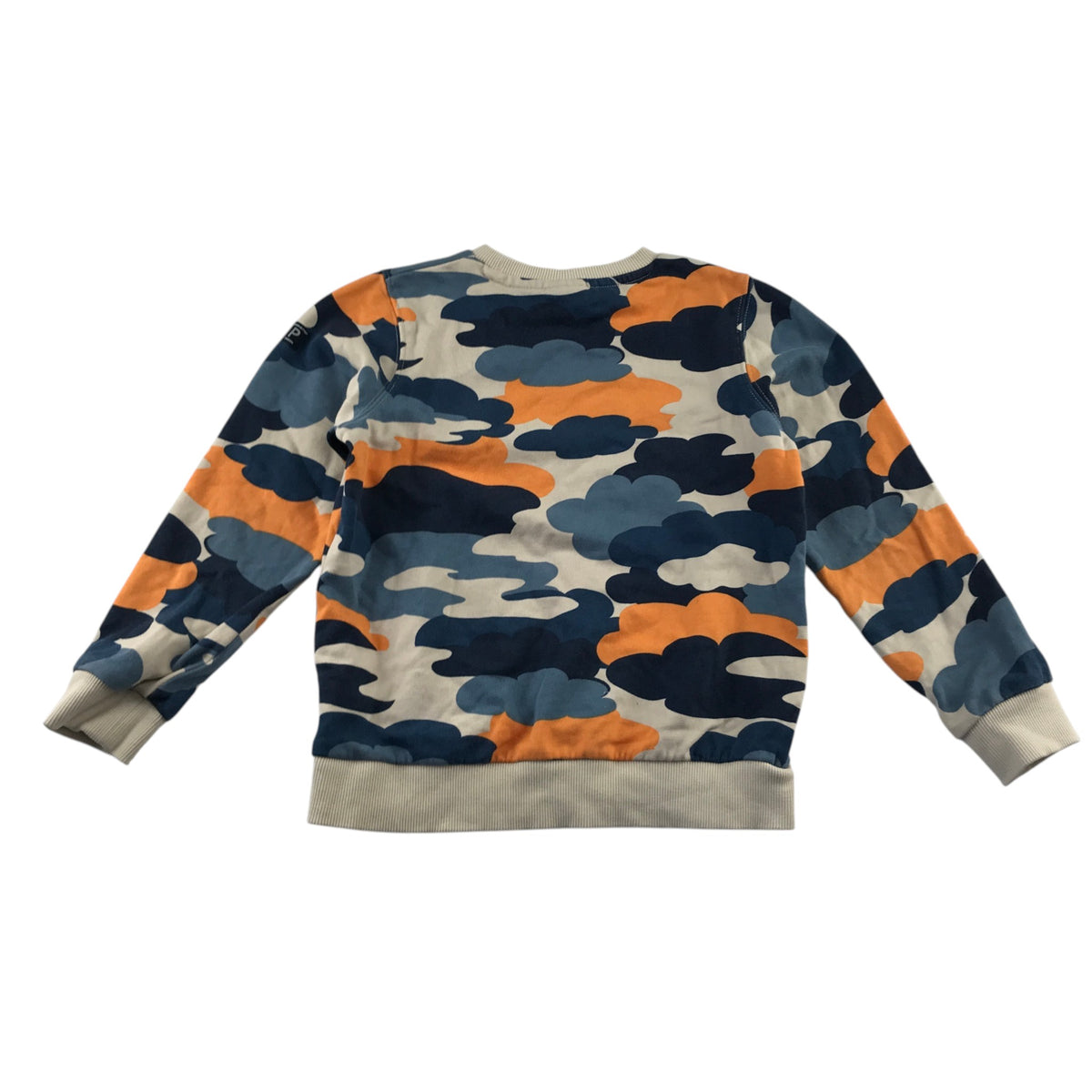 Polarn O. Pyret 6-7 years multicolour sweater camouflage cotton polyester