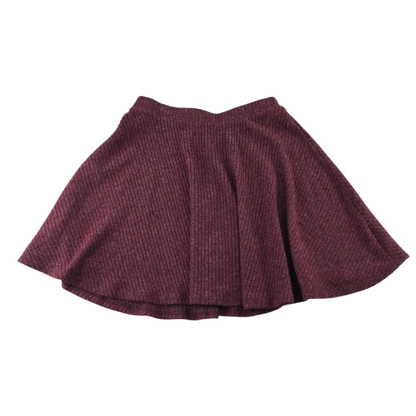 Primark 11-12 years burgundy red skirt polyester viscose
