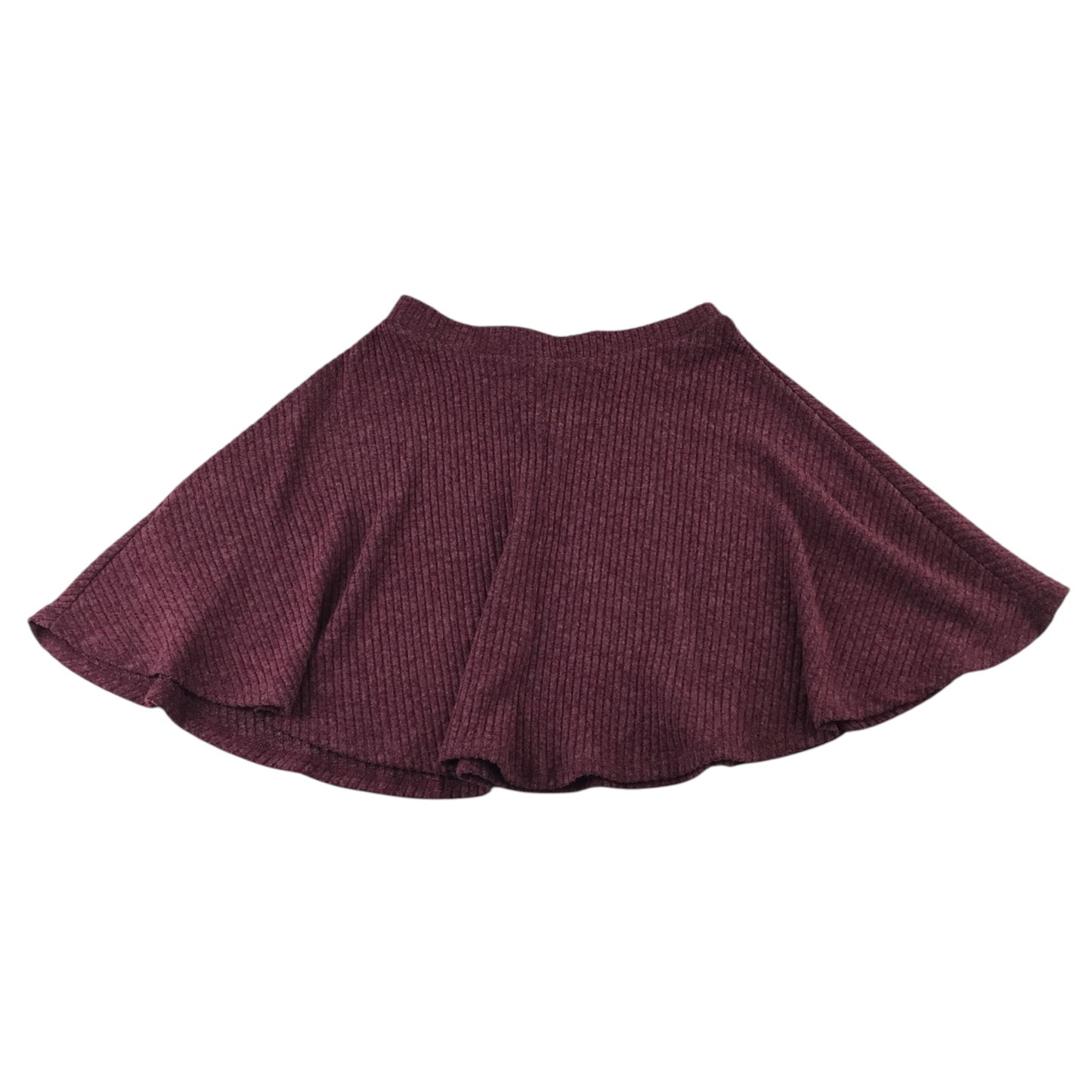 Primark 11-12 years burgundy red skirt polyester viscose