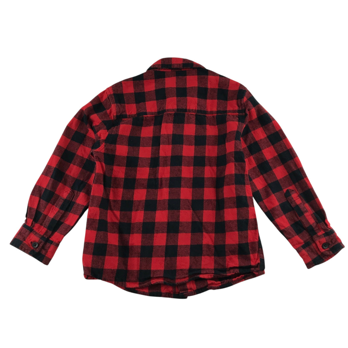 Primark 4-5 years red check flannel shirt cotton