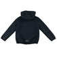 Primark 5-6 years black hooded jacket polyester elastane