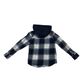 Primark 7-8 years blue check shirt cotton