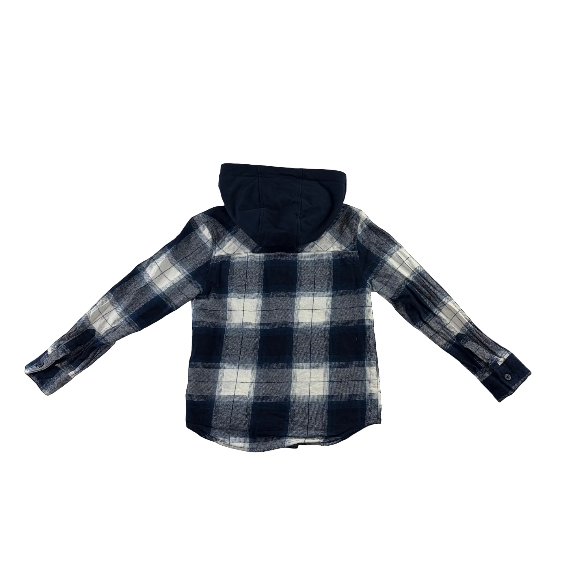 Primark 7-8 years blue check shirt cotton