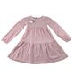 Primark 9-10 years pink dress cotton polyester elastane