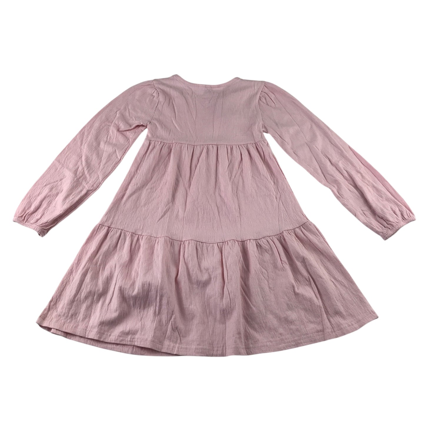 Primark 9-10 years pink dress cotton polyester elastane