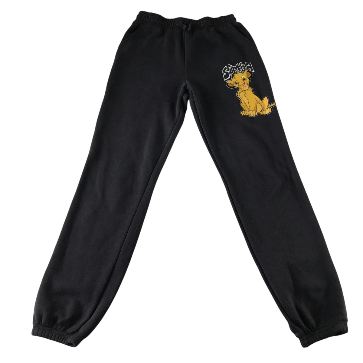 Primark Disney 12-13 years dark grey joggers cotton polyester