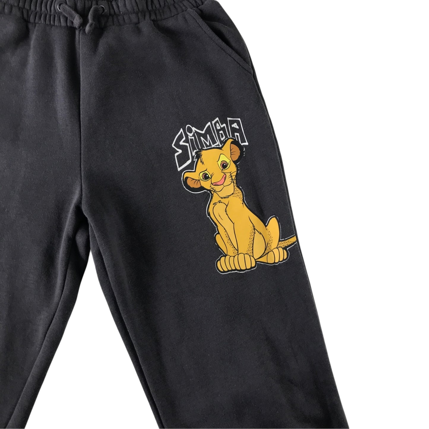 Primark Disney 12-13 years dark grey joggers cotton polyester