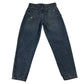 Primark 11-12 years blue barrel leg cotton jeans