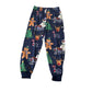 Primark 5-6 years navy blue Christmas pyjama set polyester elastane