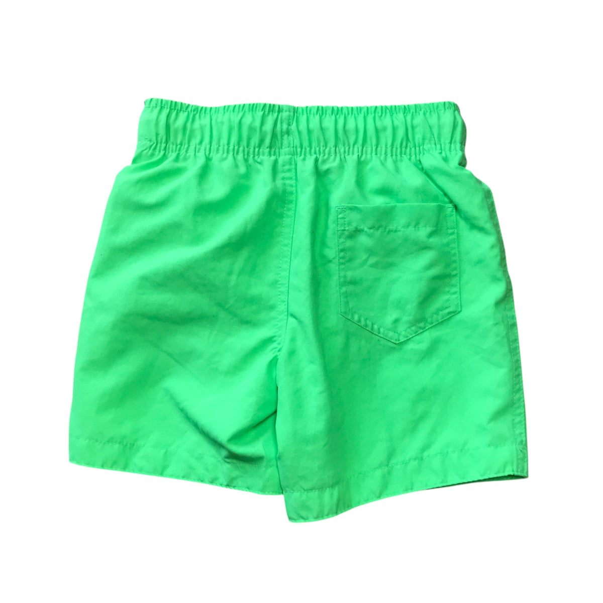 Primark 5-6 years neon green swim trunks polyester