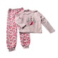 Primark 6-7 years pink Christmas pyjama set unicorn polyester
