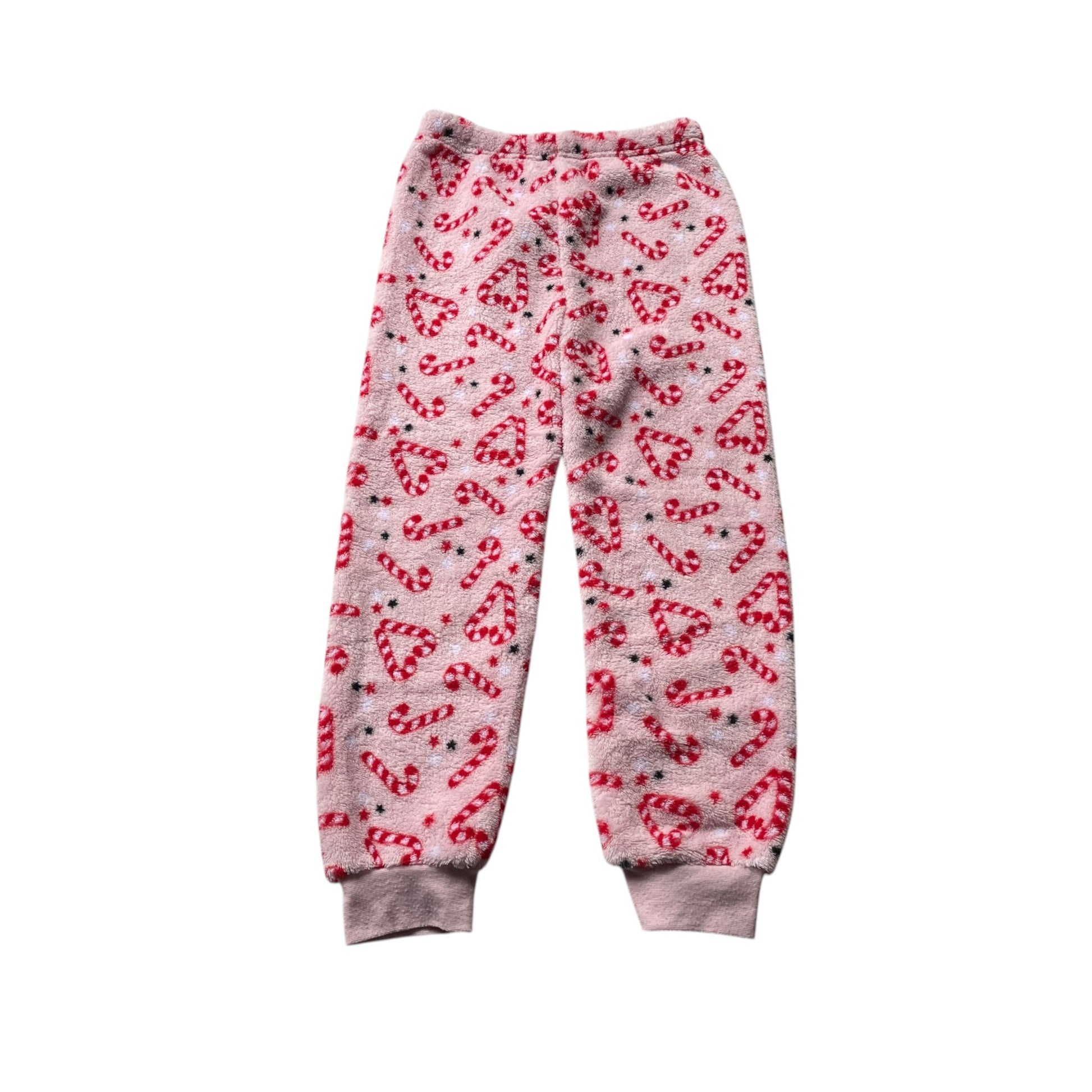 Primark 6-7 years pink Christmas pyjama set unicorn polyester