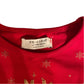 Primark 6-7 years red dress Christmas reindeer cotton elastane polyester