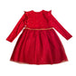 Primark 6-7 years red dress Christmas reindeer cotton elastane polyester