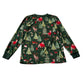 Primark 7-8 years green Christmas forest pyjama set polyester