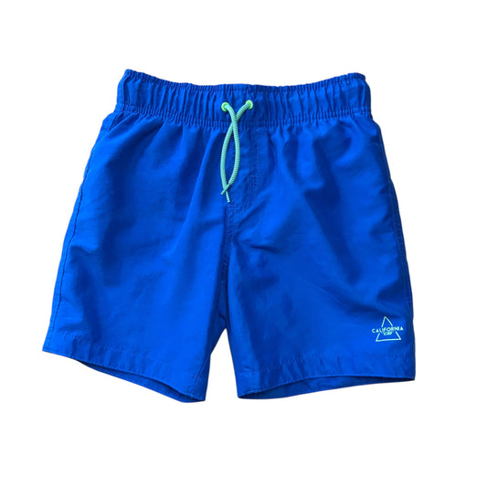 Primark 8-9 years blue and neon swim trunks polyester