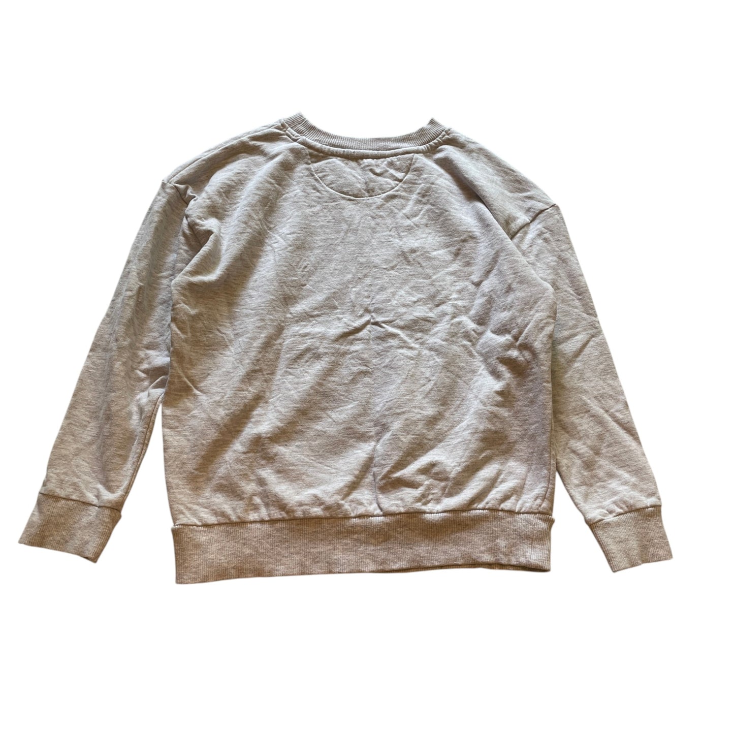 Primark 8-9 years grey Disney Stitch Christmas sweater cotton polyester