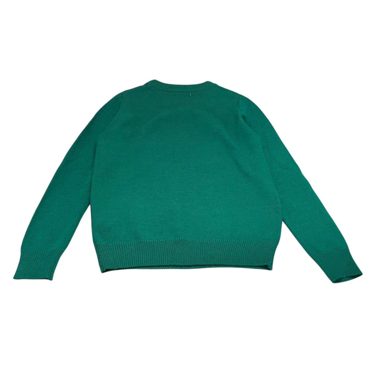 Primark S women's green Christmas jumper acrylic polyester