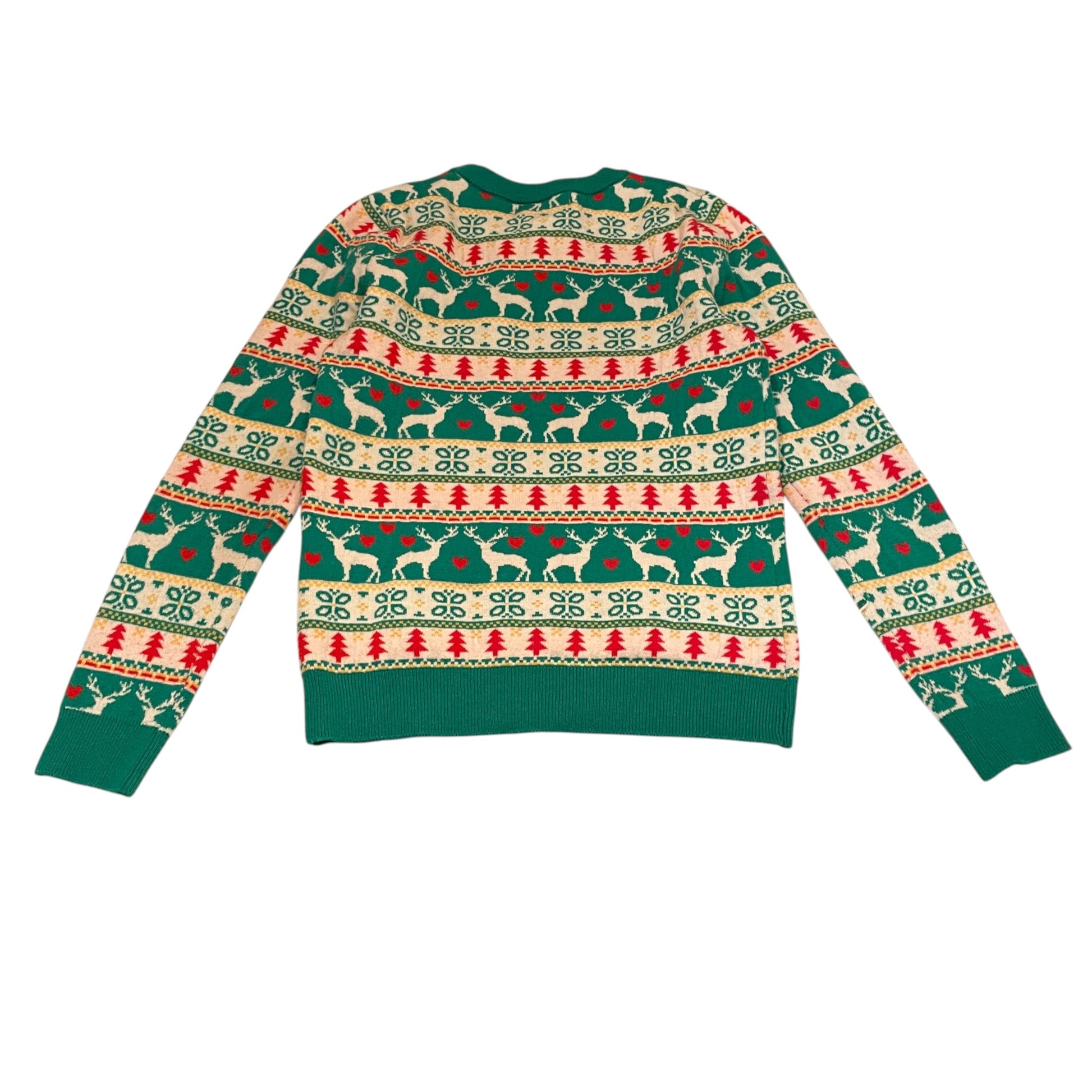 Primark XXS women's green Christmas jumper polyester nylon