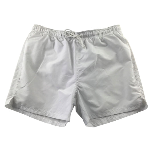 Primark men's size L white swim trunks polyester