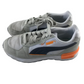 Puma size 4 grey tri colour trainers