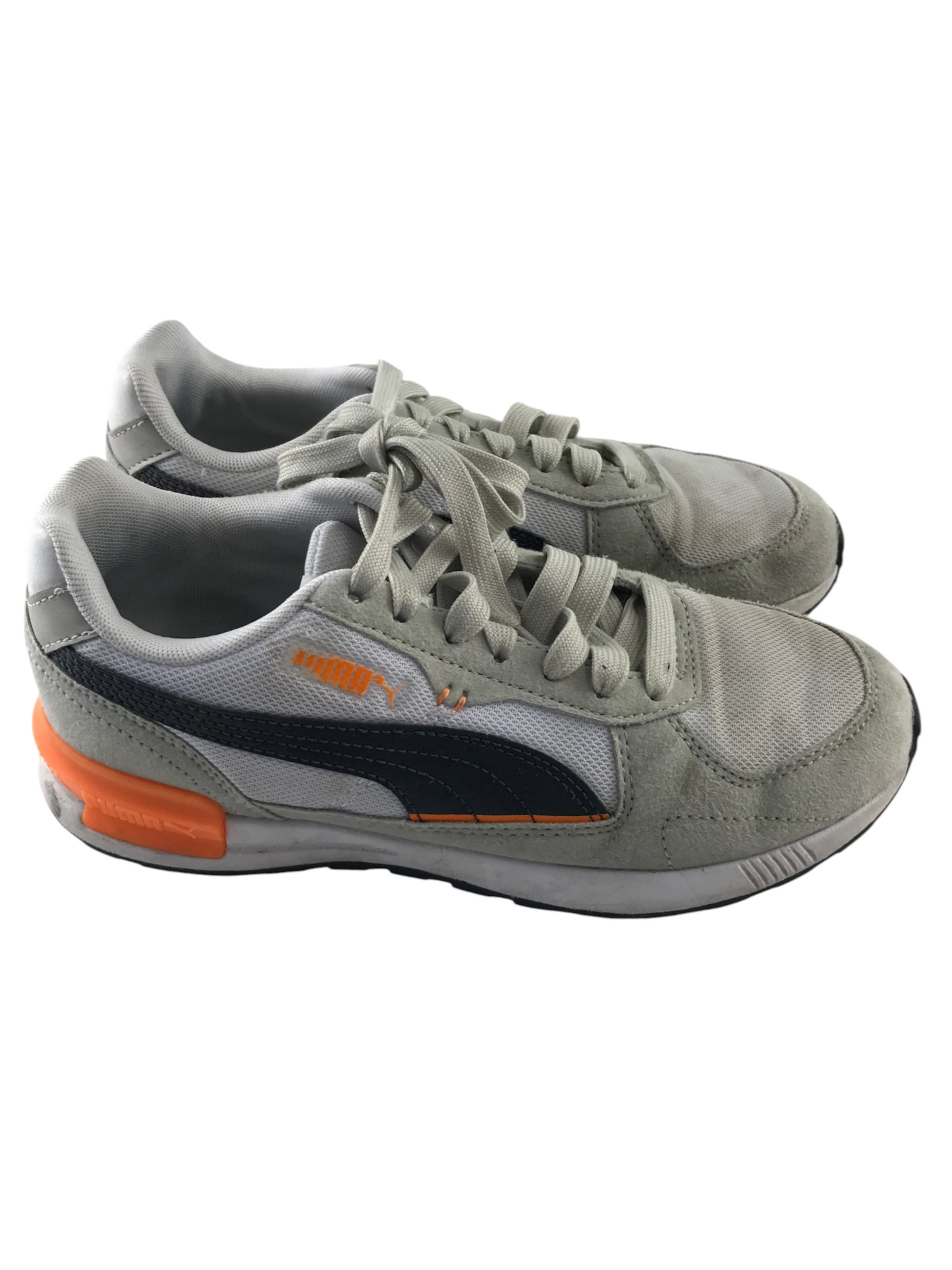 Puma size 4 grey tri colour trainers
