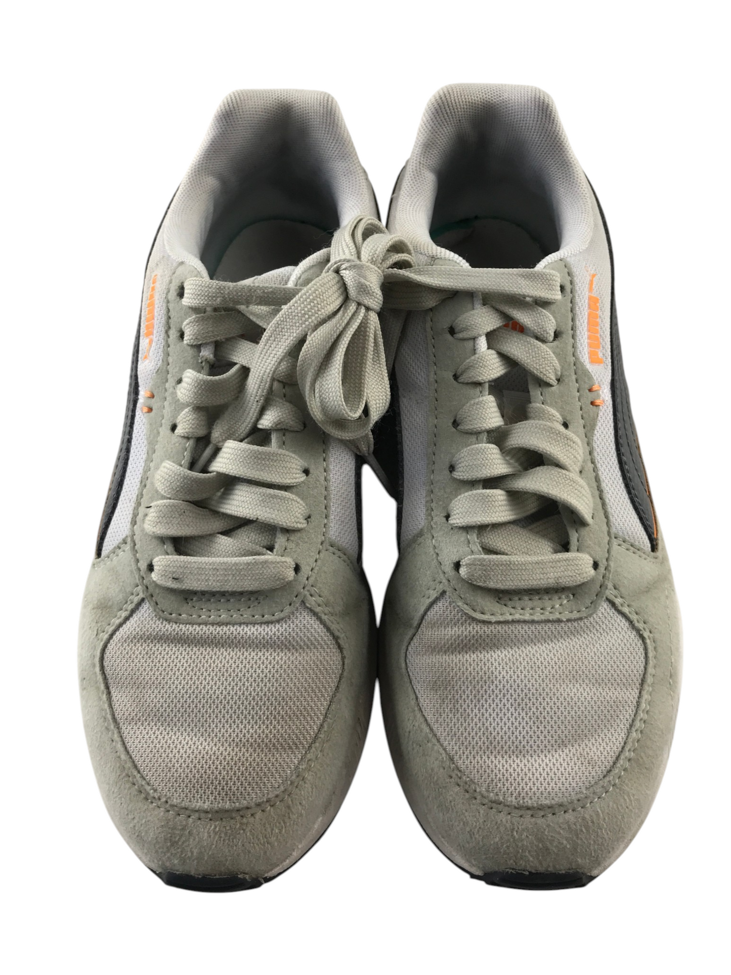 Puma size 4 grey tri colour trainers