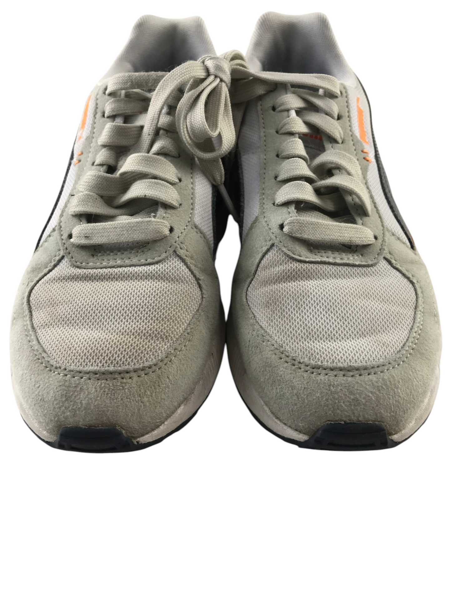 Puma size 4 grey tri colour trainers