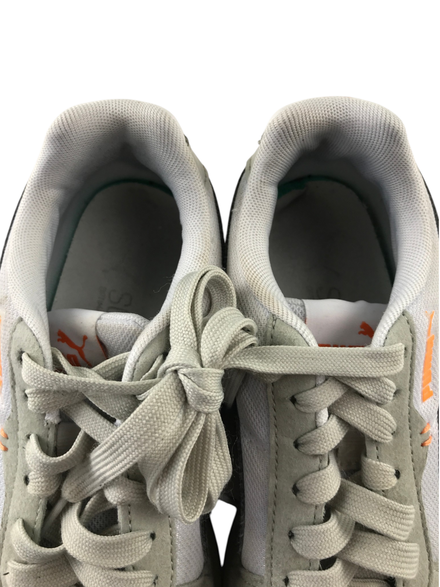 Puma size 4 grey tri colour trainers