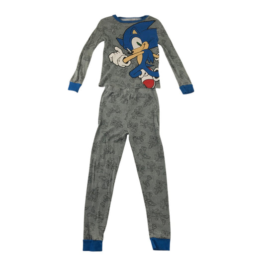 Pyjama set 7-8 years grey Sonic cotton