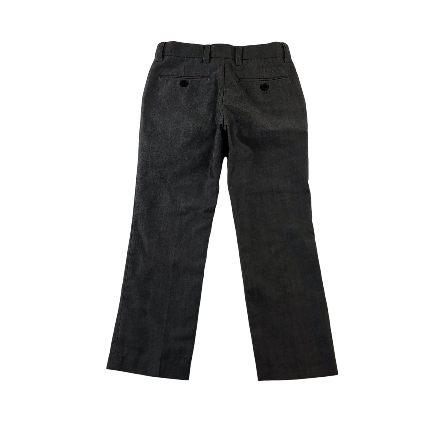 Next Trousers 5-6 Years Grey Smart Formal Regular Fit