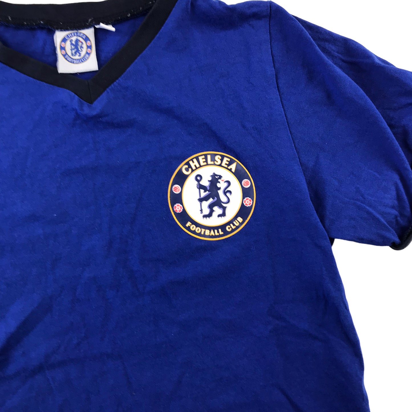 T-Shirt 9-10 Years Royal Blue Chelsea Football Clubs